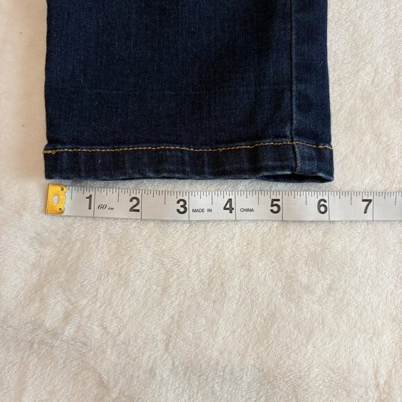 No Boundaries Womens High-Rise Button-Fly Distressed Skinny Jeans Junior Size 11 - Picture 12 of 13